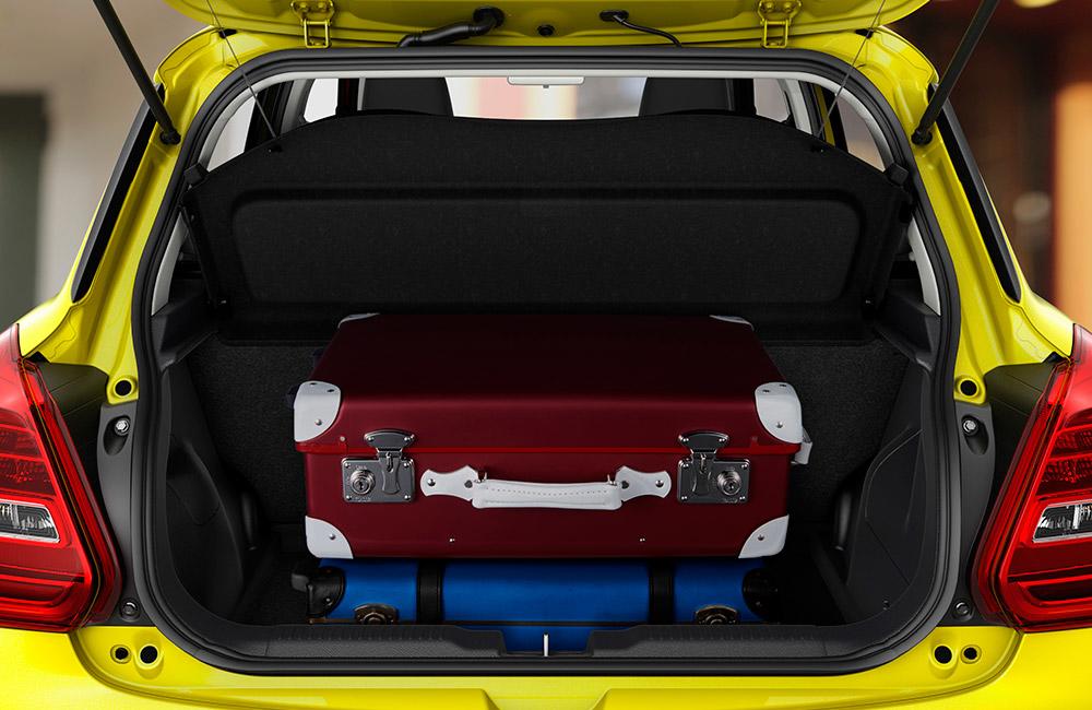 Suzuki Swift Sport - zavazadelník