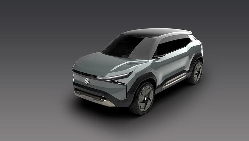 Na Auto Expo 2023 v indickém Dillí byl představen koncept SUZUKI eVX