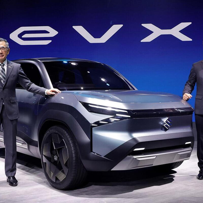 Na Auto Expo 2023 v indickém Dillí byl představen koncept SUZUKI eVX