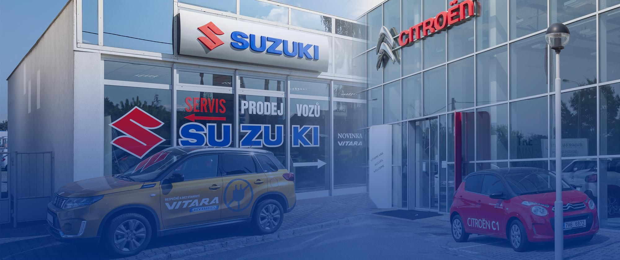 Autorizovaný prodej a servis vozů značek Citroën & Suzuki