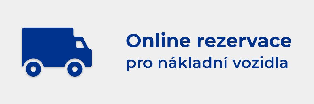 Online rezervace STK a emise pro nákladní vozy (nad 3,5 tuny)