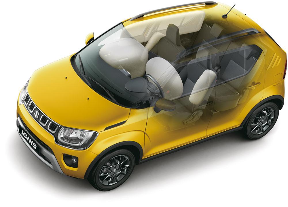 Suzuki Ignis Hybrid - airbagy
