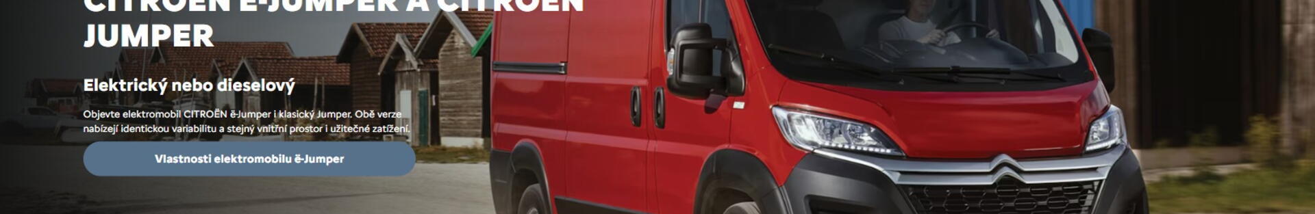Citroën Jumperrobustní a spolehlivá dodávka
